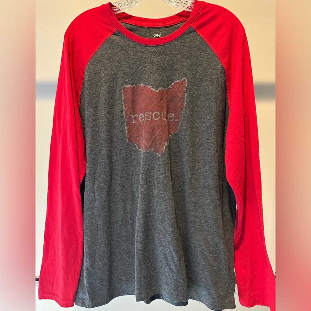 Large Rescue Ohio long sleeve shirt